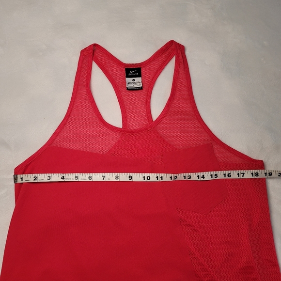 Nike Dri-FIT Mesh Panel Racerback Tank Top - Picture 9 of 10